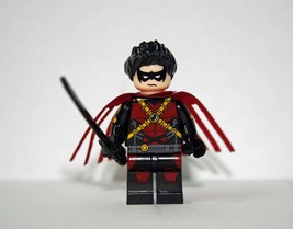 Red Robin (Batman) Building Minifigure Bricks US - £5.62 GBP