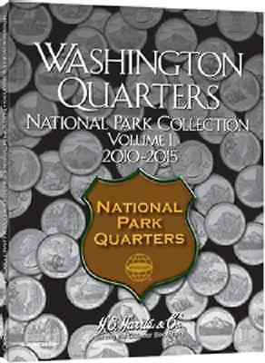 National Park Quarter Coin Folder Album Vol. I, 2010-2015 by H.E. Harris - $9.49