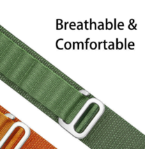 Nylon Strap Band Apple Watch Band Bracelet iWatch Series 8 7 6 5 4 SE 49/45MM/38 - £35.38 GBP