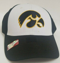 Iowa Hawkeyes Adjustable Buckle Hat 3D Embroidered Cap - £15.70 GBP