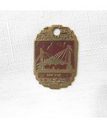 1934 Chicago Worlds Fair Souvenir Metal Token Keyring Keychain Skyride V... - £39.32 GBP
