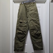 Vintage USAF WW2 Type A-9 Flight Pants Alpaca Fur Lined Trousers Men&#39;s S... - $3,456.04 MXN