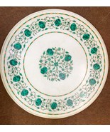 20 "  Side Table Inlay Work Hand Made  Precious Stone Luxary Home Decor - $849.00