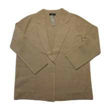 NWT J.Crew Eloise in Heather Khaki Open-Front Sweater Blazer Cardigan S - £79.92 GBP