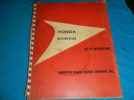 1960&#39;S 60&#39;S HONDA Dealer Setup Set-up INSTRUCTIONS 50 90 125 150 Manual ... - $207.89