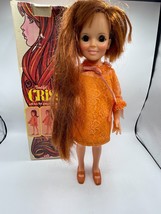Vintage Ideal Crissy 18&quot; Doll Grow her Hair to the Floor &amp; Original Box 1969 - $33.24