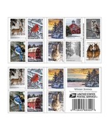  Booklet Pane 2020 Winter 20 Scenes VF MNH - $14.00