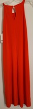 BAR III Womens Orange Sleeveless Optic Orange Halter Trapeze Dress Size Medium - £15.98 GBP