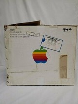 ORIGINAL Vintage 1980s Apple IIe Color Monitor EMPTY BOX - £78.83 GBP