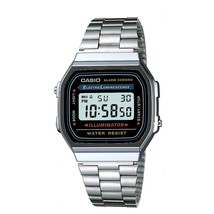 Casio Men&#39;s Vintage A168WA-1 Electro Luminescence Watch - £26.14 GBP