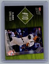 2018 Topps #TN-10 Aaron Judge Card Topps Now Yankees - £1.58 GBP
