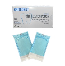 BRITEDENT Self Seal 3.5 x 6.25 Sterilization Pouch 200/Bx BSI-6535 - $8.75