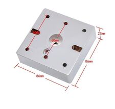 NSEE E61 Metal Wall Mounting Box Base Case for Exit Push Button Switch R... - $329.45 MXN