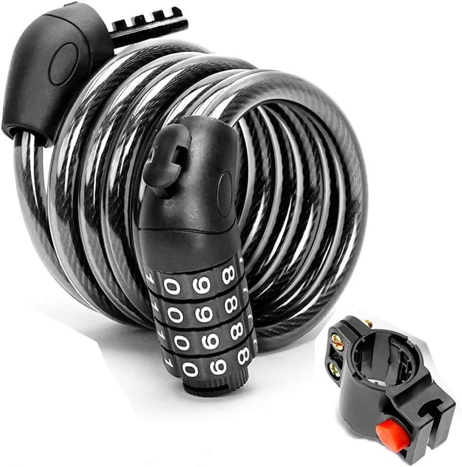 Premium Bike Lock, 48 Inches Bike Cable Lock, Hidoes Durable, 1/2 Inch D... - $31.62