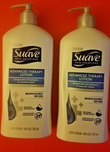 2 Pack Suave Advanced Therapy Lotion Relieves Severely Dry Skin - £21.72 GBP