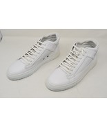 ETQ Amsterdam LT 01 Court Lite White Leather Mens Sneakers 44 - $3,354.36 MXN
