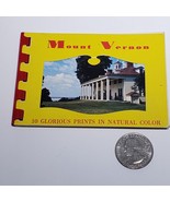 VTG Mini Souvenir Photo Book Mount Vernon VA George Washington Home Post... - £4.68 GBP