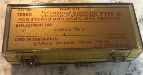 RECOTON 706-SD Type 3 Hand Polished Diamond Stylus NOS Vtg Replacement Needle Item image 10