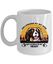 Cavalier King Dogs Lover Coffee Mug Ceramic Dog Paw Always In My Heart M... - $16.78+