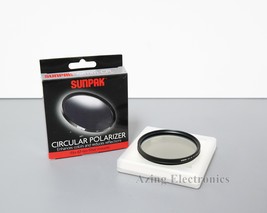 Sunpak 67mm CPL Circular Polarizer Lens Filter DF-67MM-CP (very good) - $187.18 MXN