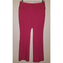 FIELD Leports Women&#39;s Pink Pants Silver Zippers Approx 32&quot; Waist Japan? ... - £23.70 GBP