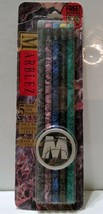 Pentech Set of 5 No. 2 Pencils with POG Milkcap USA 1995 Marblez New in ... - $7.70