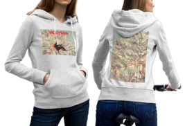 Inception  White Cotton Hoodie For Women - £31.45 GBP