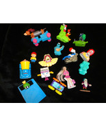 MISC MCDONALDS TOY LOT 15 ITEMS TOY STORY BARBIE SNOOPY COOKIE MONSTOR - £3.90 GBP