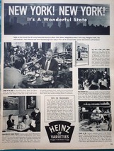 Heinz 57 Varieties New York New York A Wonderful State Print Advertiseme... - £7.05 GBP
