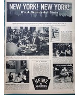 Heinz 57 Varieties New York New York A Wonderful State Print Advertiseme... - $12.33 CAD