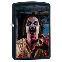 Zippo Lighter - Zombie Screaming Black Matte - 853433 - $32.36