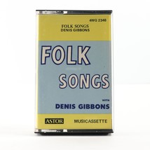 Folk Songs with Denis Gibbons (Cassette Tape, Astor Musicassette) 4WG 2348 - $12.33