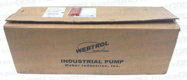 NEW WEBTROL H10B5S16-3 EZ SERIES BOOSTER PUMP 316-SS, 1&quot; FNPT H10B5S163 - $1,150.00