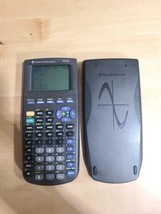 Texas Instruments TI-83 Graphing Calculator w/ Cover 1999 Tested School ... - $15.46