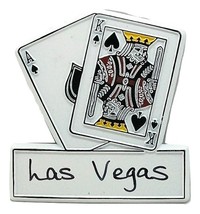 Las Vegas Nevada with Ace and King of Spades Fridge Magnet - $5.99