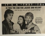 That 70’s Show TV Guide Print Ad Ashton Kutcher Christopher Masterson TPA6 - $5.93