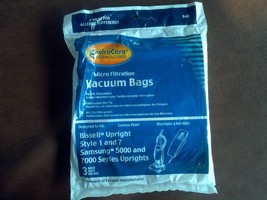 Vacuum Bags for Bissell Upright 1 & 7, Samsung 5000 & 7000 Upright 3 PK - $9.75