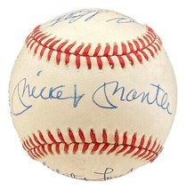 New York Yankees (9) Firmado Americano Liga Béisbol Mickey Mantle &amp; More Bas - £1,144.54 GBP