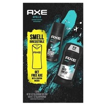 Axe Men&#39;s Deodorant 2 Piece Gift Pack, Apollo Sage &amp; Cedarwood - £17.89 GBP