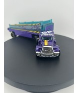 2013 Hot Wheels Rumble Road Truck Purple #68 Transport Car Made in Malaysia - €5,73 EUR