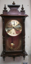 LINDEN CORDLESS QUARTZ CHIME WALL CLOCK NON WORKING - $67.96