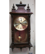LINDEN CORDLESS QUARTZ CHIME WALL CLOCK NON WORKING - $67.96