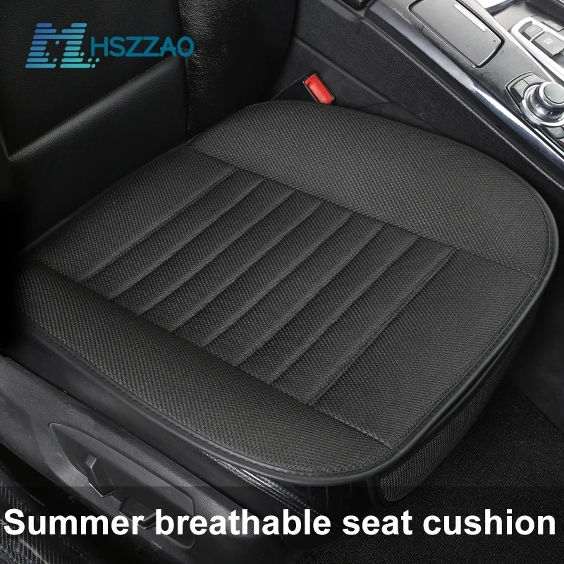 Ultra-Luxury Car Seat Protection Single Seat Without Backrest Breathable Ice - £18.52 GBP+