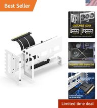 Vertical PCIe 4.0 GPU Mount Bracket Graphic Card Holder with 5V 3 Pin AR... - $83.14