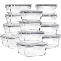 Glass Food Storage Containers With Lids, [24 Piece] Meal Prep Containers, Airtig - £56.05 GBP