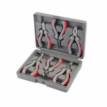 MINI PLIERS SET 6 PCE HAND TOOL BUILDER PLIER TOOLS CUTTING CUT GARAGE P431 - €17,20 EUR