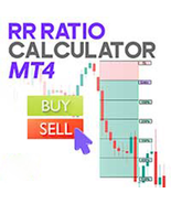 Risk Reward Ratio Calculator Indicator MT4 - $92.44 MXN