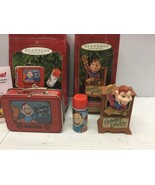 (2) Hallmark Keepsake Ornaments Howdy Doody Lunch Box Set &amp; Anniversary ... - £8.93 GBP