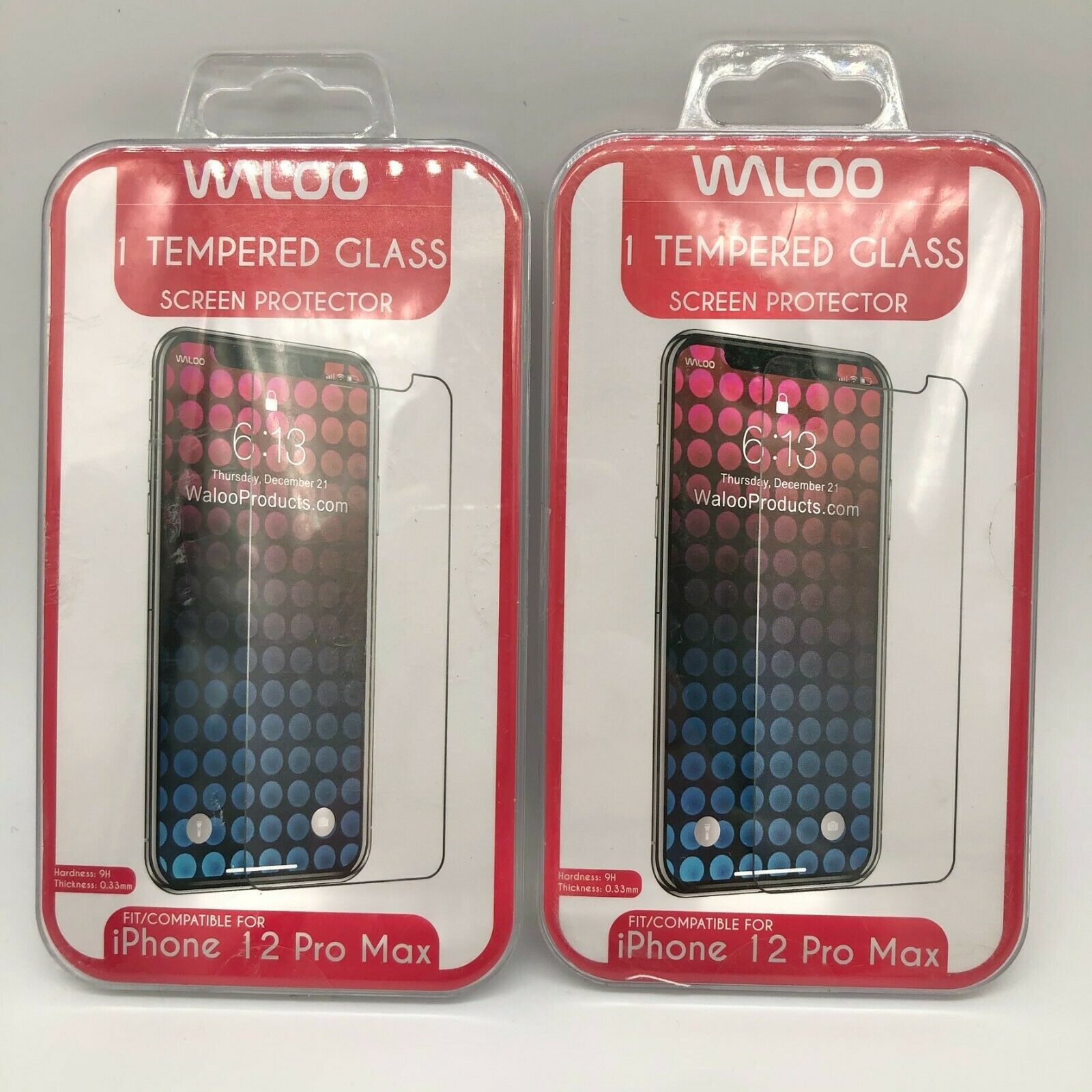 Primary image for Waloo Anti-Blue Light Tempered Glass Screen Protector iPhone 12 Pro Max NIP