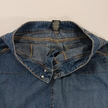 Faded Glory FL39101BD Women's Blue Cotton Denim Skirt Size 12 Waist 32" image 8